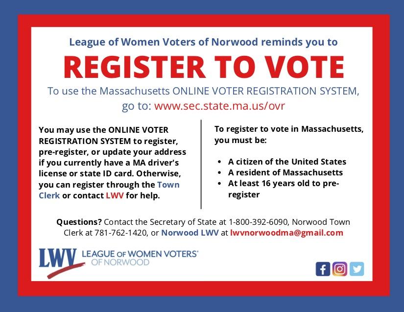 voting change of address massachusetts
